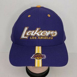 Vintage Los Angeles Lakers Hat Twins Enterprise NBA Official Licensed LA New